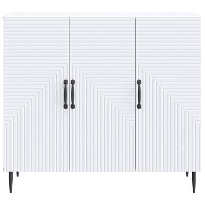 Sideboard White 89 x 34.5 x 80 cm Engineered Wood