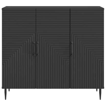 Sideboard Black 89 x 34.5 x 80 cm Engineered Wood
