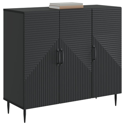 Sideboard Black 89 x 34.5 x 80 cm Engineered Wood