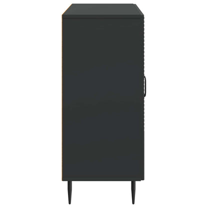 Sideboard Black 89 x 34.5 x 80 cm Engineered Wood