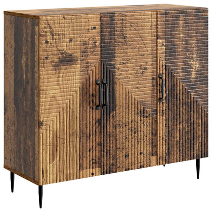 Sideboard Old Wood 89 x 34.5 x 80 cm Engineered Wood