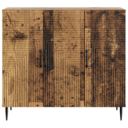 Sideboard Old Wood 89 x 34.5 x 80 cm Engineered Wood