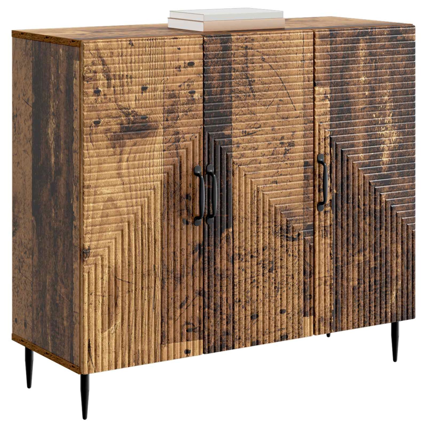 Sideboard Old Wood 89 x 34.5 x 80 cm Engineered Wood
