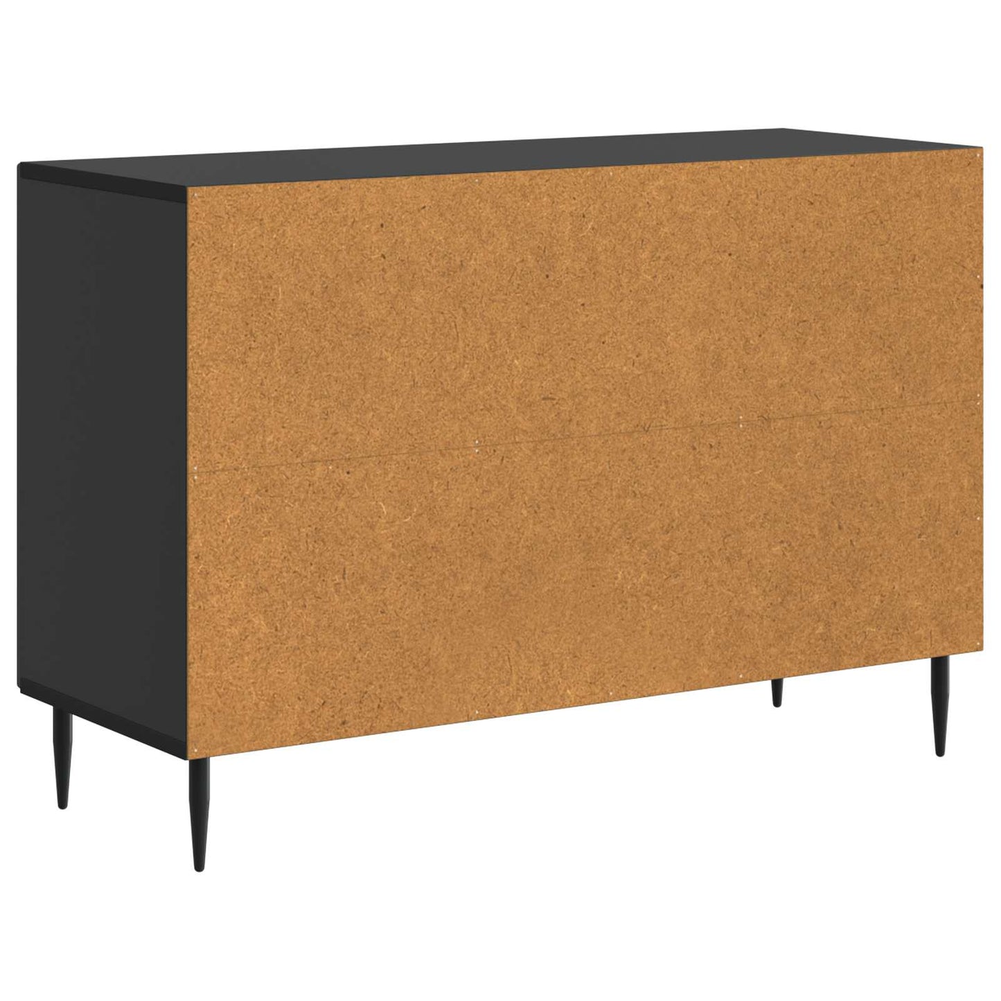 Sideboard with Drawer Black 89 x 34.5 x 60 cm Engineered Wood