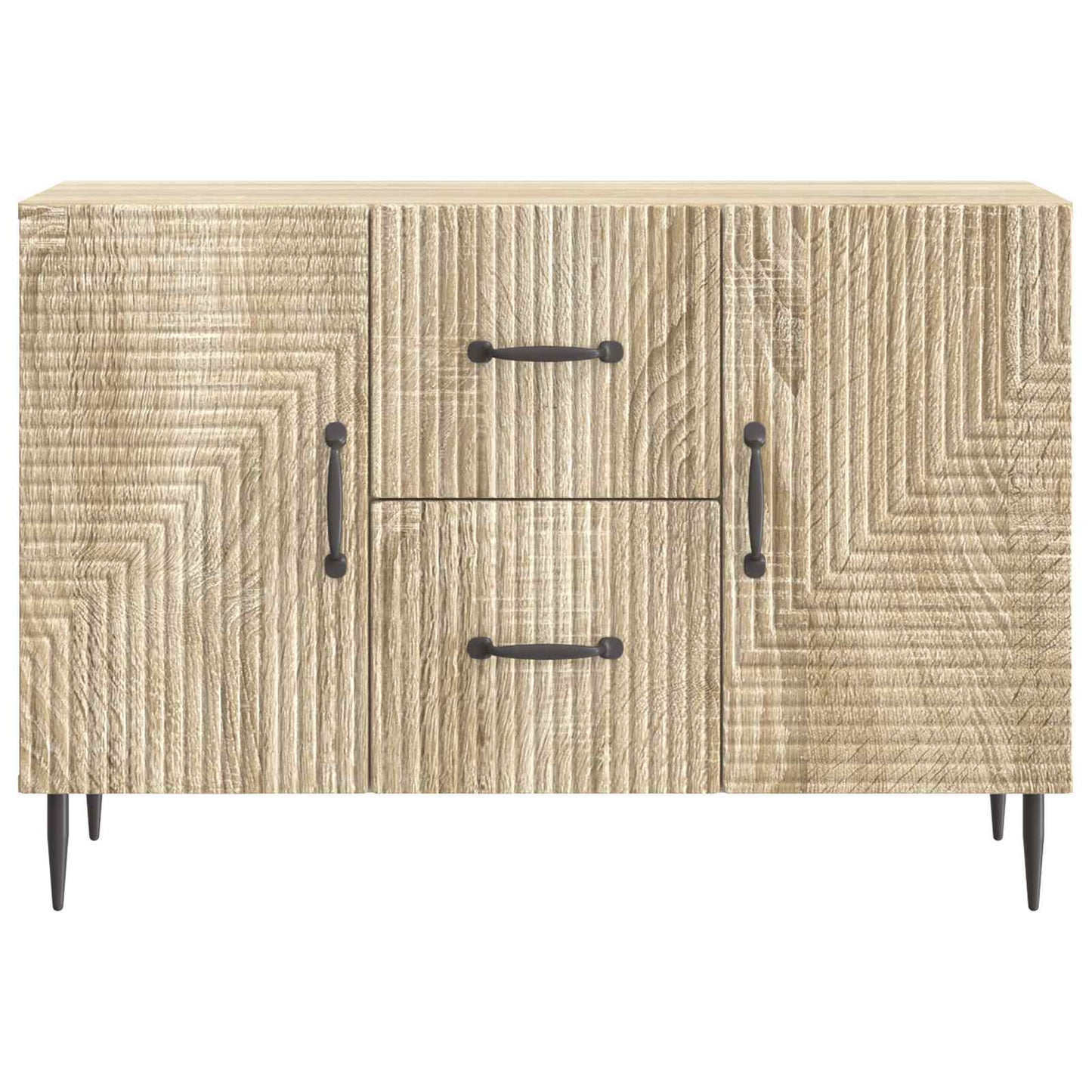 Sideboard Sonoma Oak 89 x 34.5 x 60 cm Engineered Wood