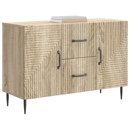 Sideboard Sonoma Oak 89 x 34.5 x 60 cm Engineered Wood