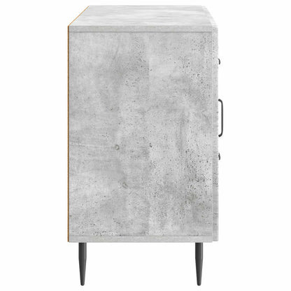 Sideboard Concrete Grey 89 x 34.5 x 60 cm Engineered Wood
