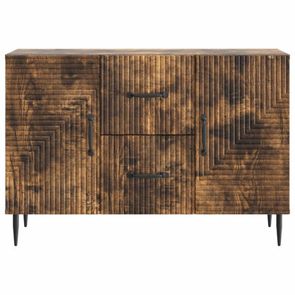 Sideboard Smoked Oak 89 x 34.5 x 60 cm Engineered Wood