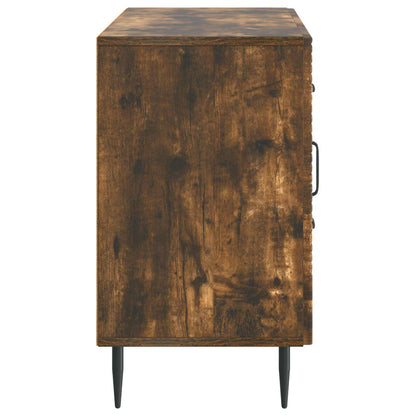 Sideboard Smoked Oak 89 x 34.5 x 60 cm Engineered Wood
