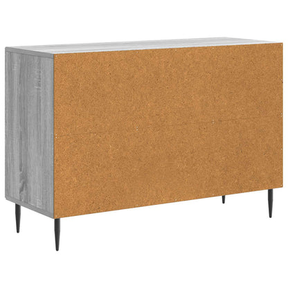 Sideboard Grey Sonoma 89 x 34.5 x 60 cm Engineered Wood