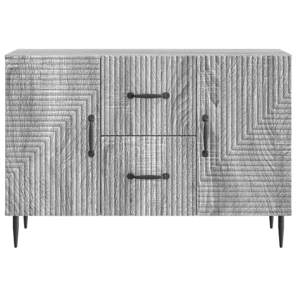Sideboard Grey Sonoma 89 x 34.5 x 60 cm Engineered Wood