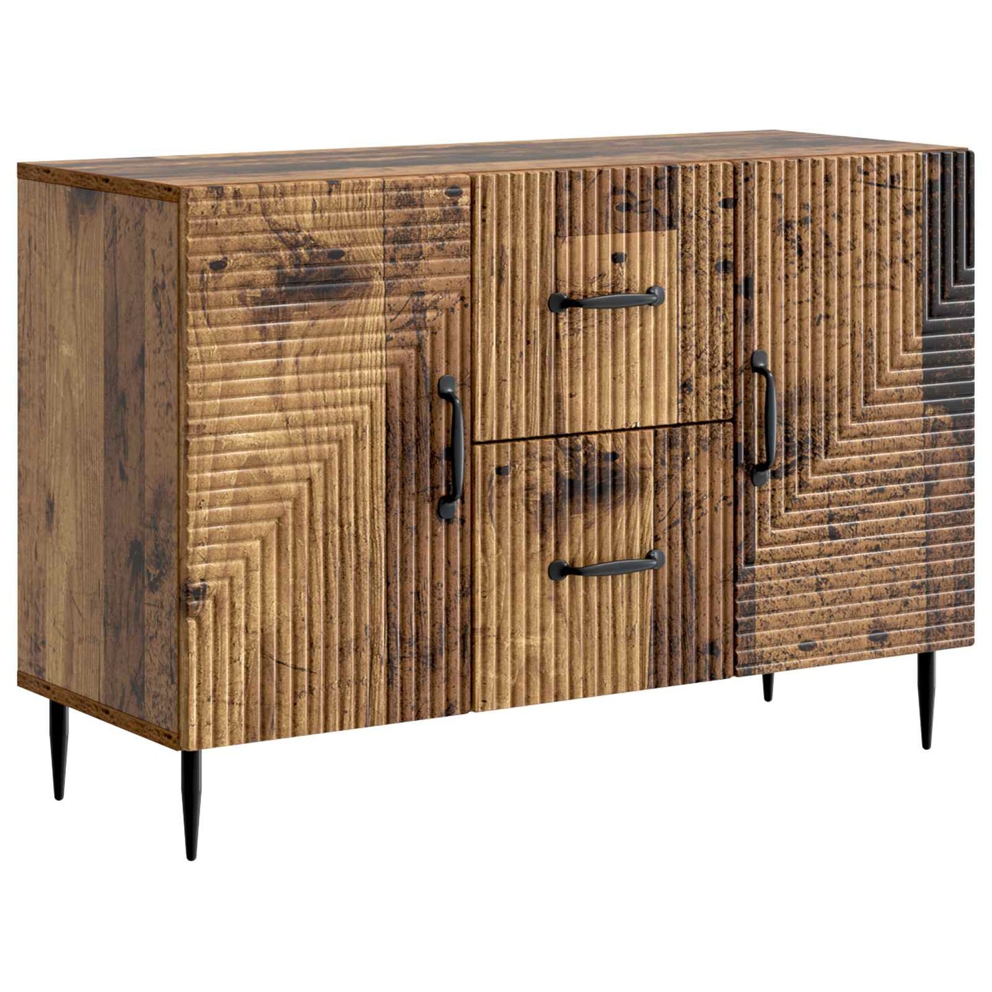 Sideboard Old Wood 89 x 34.5 x 60 cm Engineered Wood