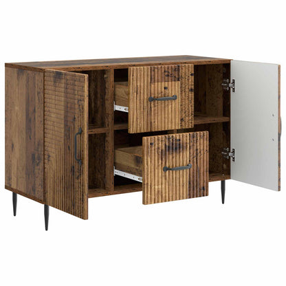 Sideboard Old Wood 89 x 34.5 x 60 cm Engineered Wood