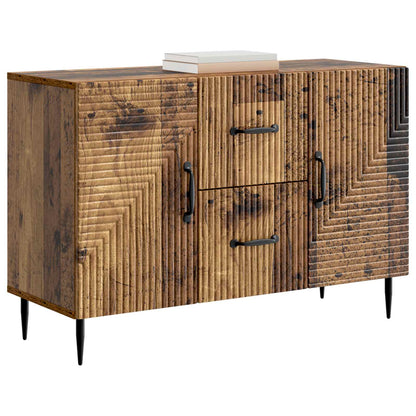 Sideboard Old Wood 89 x 34.5 x 60 cm Engineered Wood
