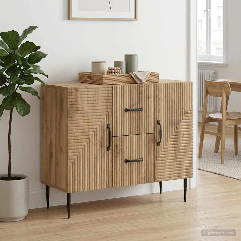 Sideboard Artisan Oak 89 x 34.5 x 60 cm Engineered Wood