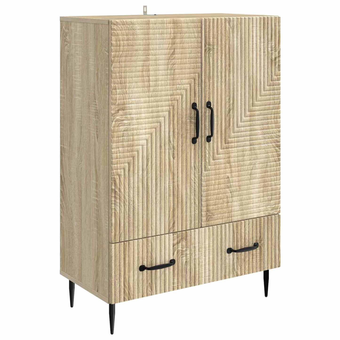 Sideboard Sonoma Oak 66 x 34.5 x 95 cm Engineered Wood