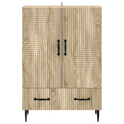 Sideboard Sonoma Oak 66 x 34.5 x 95 cm Engineered Wood