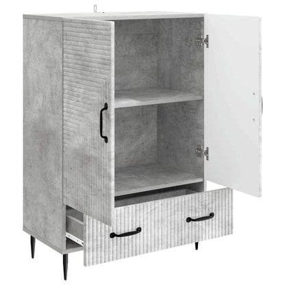 Sideboard Concrete Grey 66 x 34.5 x 95 cm Engineered Wood