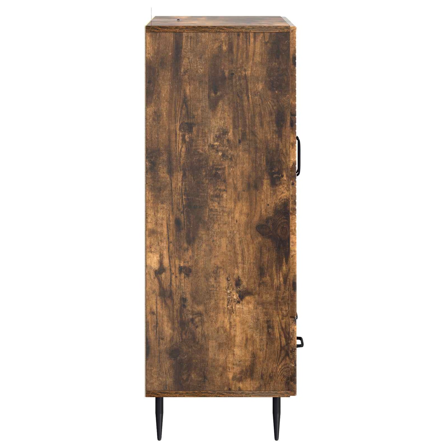 Sideboard Smoked Oak 66 x 34.5 x 95 cm Engineered Wood
