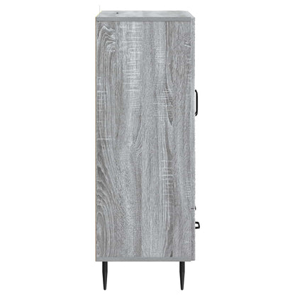 Sideboard Grey Sonoma 66 x 34.5 x 95 cm Engineered Wood