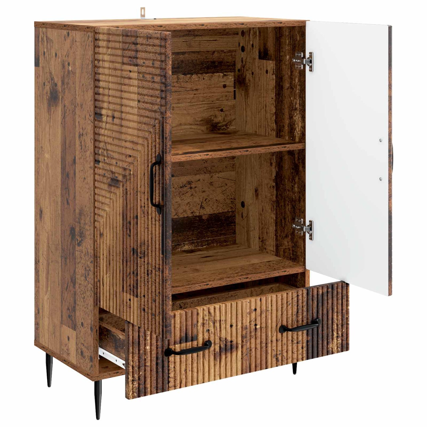 Sideboard Old Wood 66 x 34.5 x 95 cm Engineered Wood