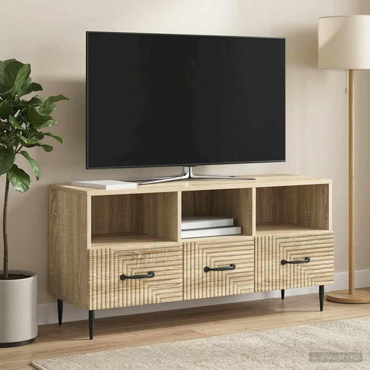 TV Cabinet Sonoma Oak 102 x 34.5 x 50 cm Engineered Wood