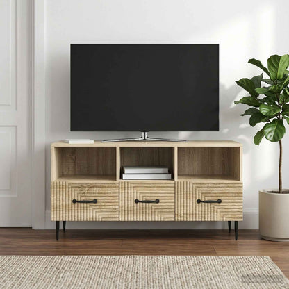 TV Cabinet Sonoma Oak 102 x 34.5 x 50 cm Engineered Wood