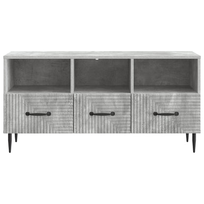 TV Cabinet Concrete Grey 102 x 34.5 x 50 cm Engineered Wood