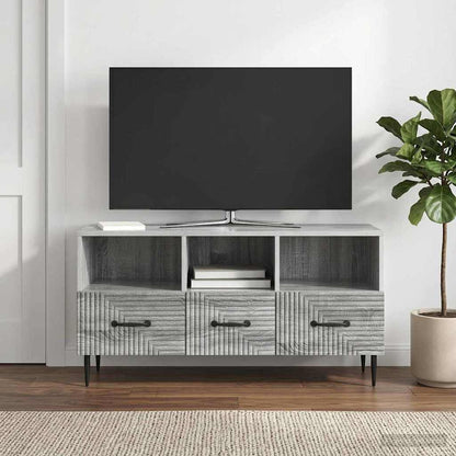 TV Cabinet Grey Sonoma 102 x 34.5 x 50 cm Engineered Wood