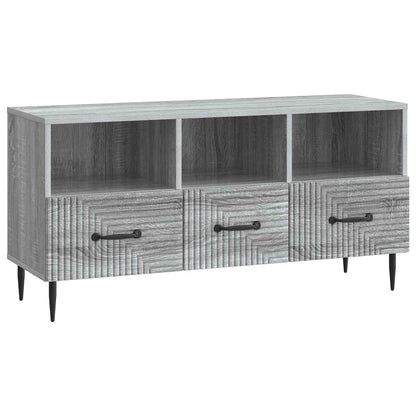 TV Cabinet Grey Sonoma 102 x 34.5 x 50 cm Engineered Wood