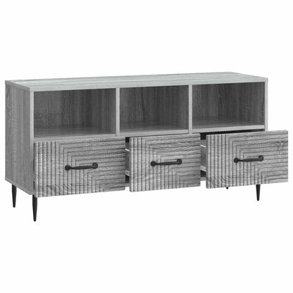 TV Cabinet Grey Sonoma 102 x 34.5 x 50 cm Engineered Wood