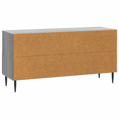 TV Cabinet Grey Sonoma 102 x 34.5 x 50 cm Engineered Wood