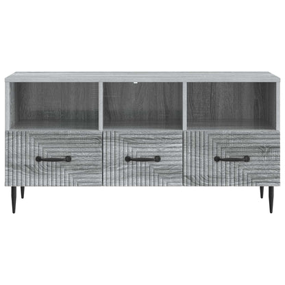 TV Cabinet Grey Sonoma 102 x 34.5 x 50 cm Engineered Wood