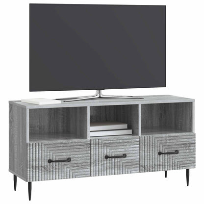 TV Cabinet Grey Sonoma 102 x 34.5 x 50 cm Engineered Wood