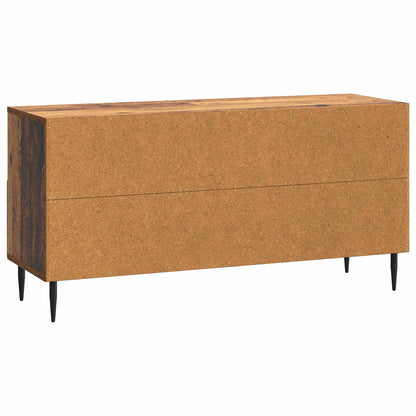 TV Cabinet Old Wood 102 x 34.5 x 50 cm Engineered Wood