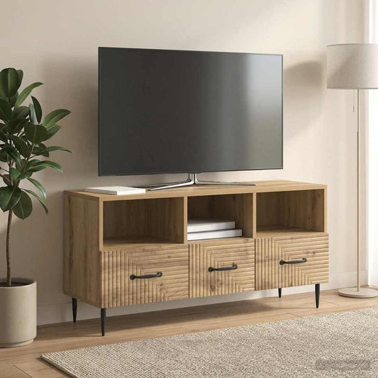 TV Cabinet Artisan Oak 102 x 34.5 x 50 cm Engineered Wood