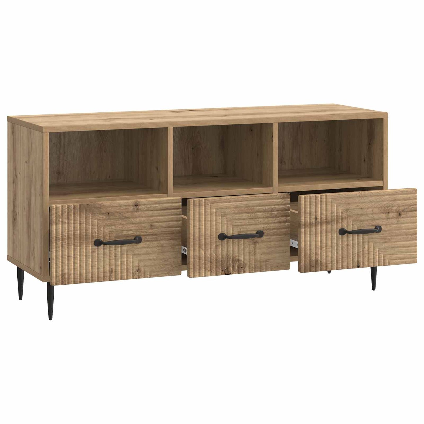 TV Cabinet Artisan Oak 102 x 34.5 x 50 cm Engineered Wood