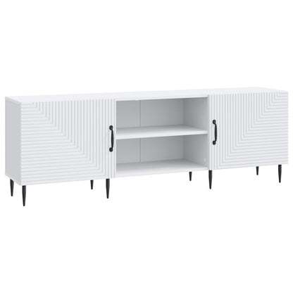 TV Cabinet White 150 x 31 x 50 cm Engineered Wood
