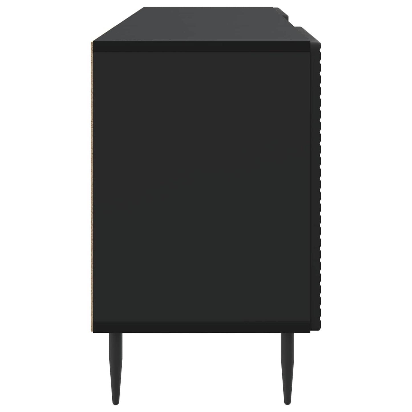TV Cabinet Black 150 x 31 x 50 cm Engineered Wood