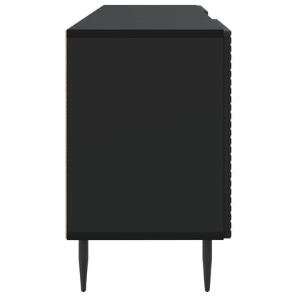 TV Cabinet Black 150 x 31 x 50 cm Engineered Wood
