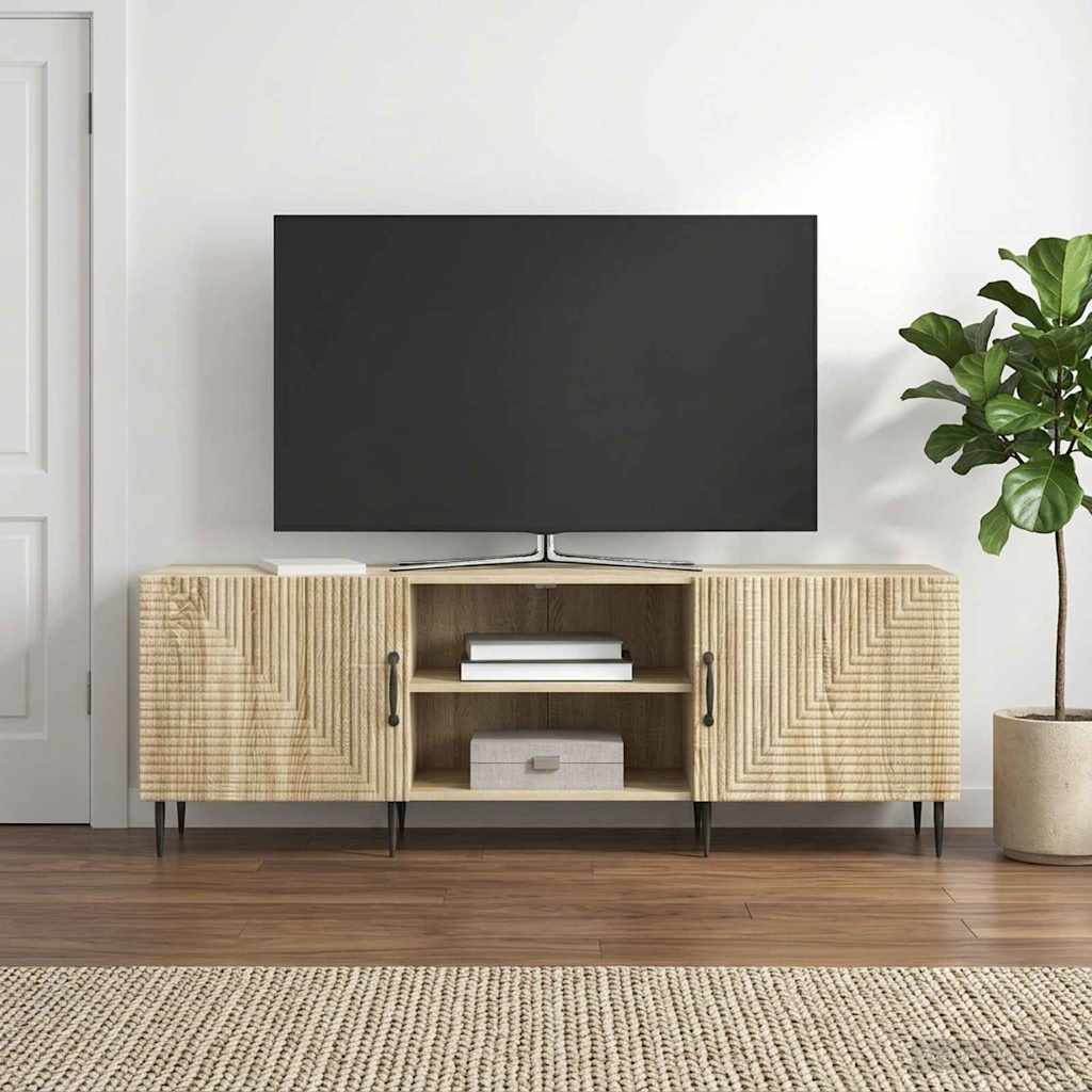 TV Cabinet Sonoma Oak 150 x 31 x 50 cm Engineered Wood