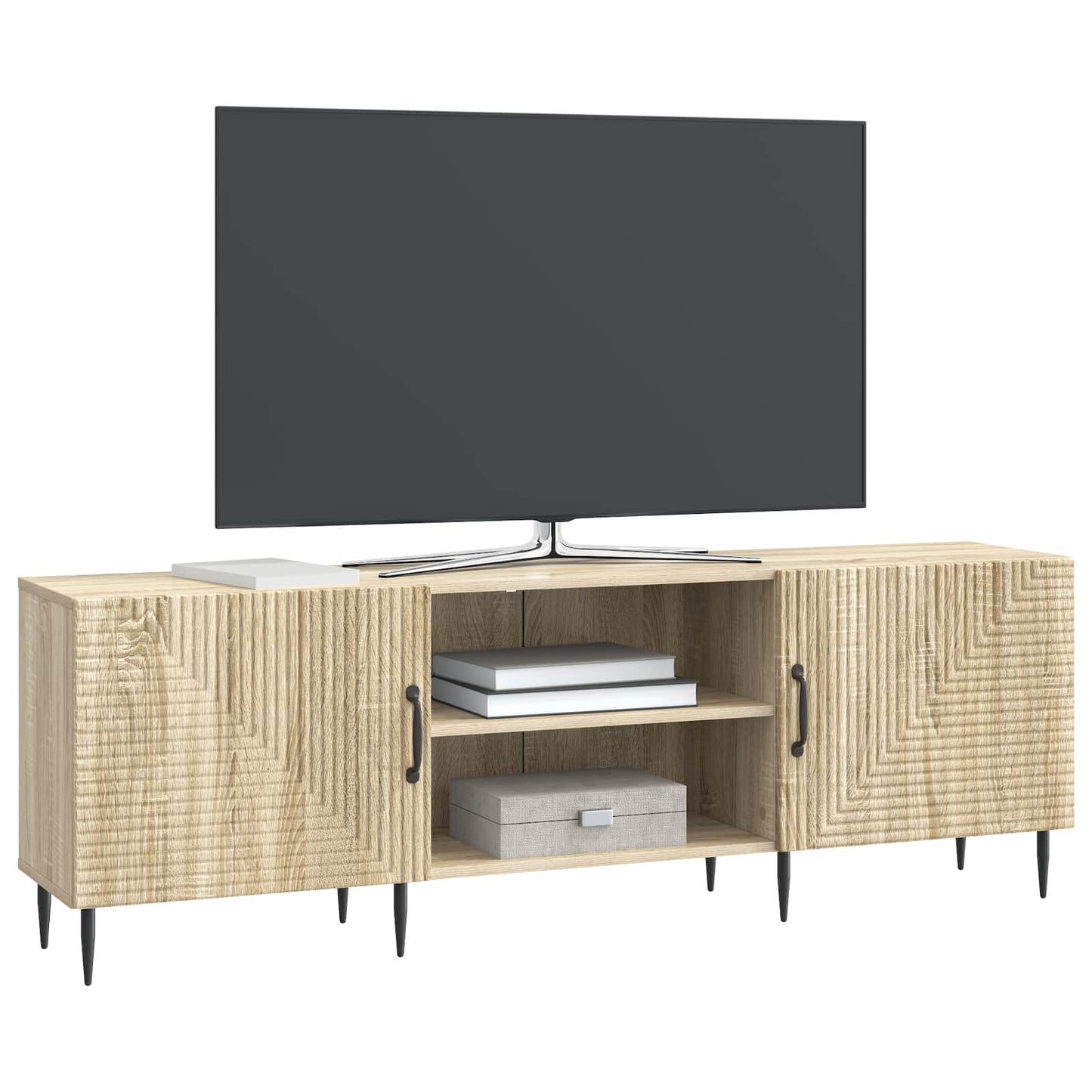 TV Cabinet Sonoma Oak 150 x 31 x 50 cm Engineered Wood