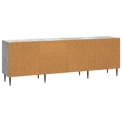 TV Cabinet Concrete Grey 150 x 31 x 50 cm Engineered Wood