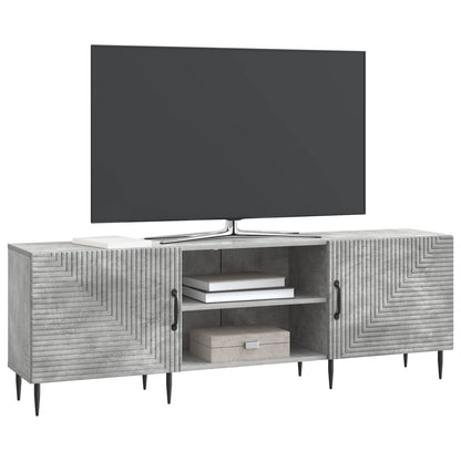 TV Cabinet Concrete Grey 150 x 31 x 50 cm Engineered Wood