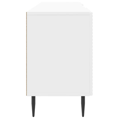 TV Cabinet High Gloss White 150 x 31 x 50 cm Engineered Wood