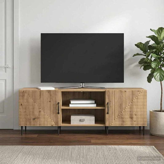 TV Cabinet Artisan Oak 150 x 31 x 50 cm Engineered Wood