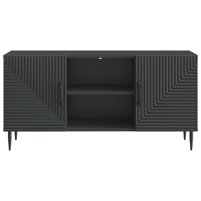 TV Cabinet Black 102 x 34.5 x 50 cm Engineered Wood