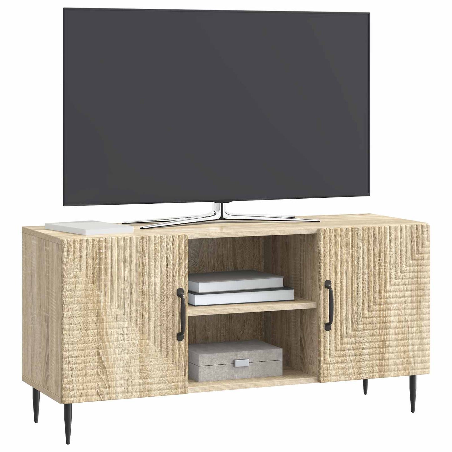 TV Cabinet Sonoma Oak 102 x 34.5 x 50 cm Engineered Wood