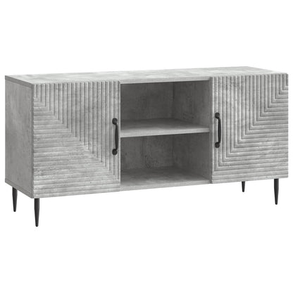 TV Cabinet Concrete Grey 102 x 34.5 x 50 cm Engineered Wood