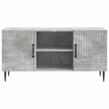 TV Cabinet Concrete Grey 102 x 34.5 x 50 cm Engineered Wood